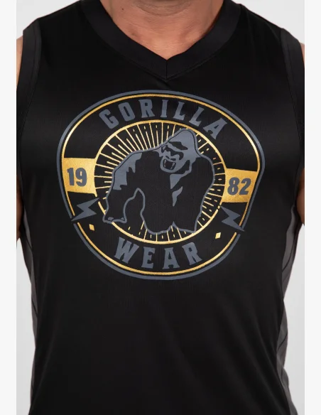 Gorilla Wear pánske tielko Orlando Jersey – čierna