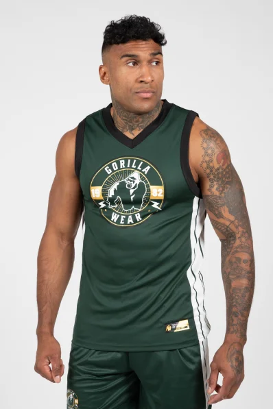 Gorilla Wear pánske tielko Orlando Jersey – zelená