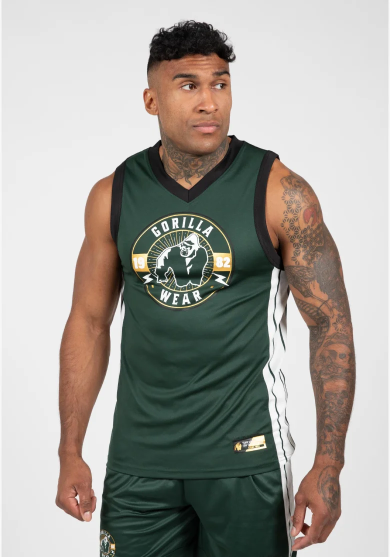 Gorilla Wear pánske tielko Orlando Jersey – zelená