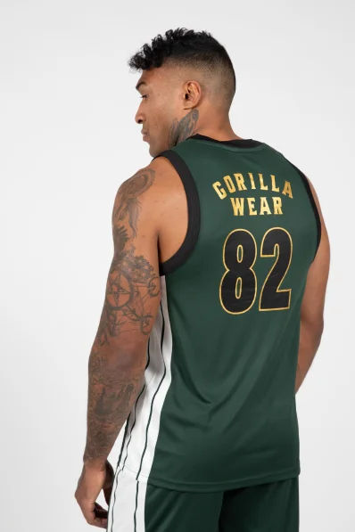 Gorilla Wear pánske tielko Orlando Jersey – zelená 2