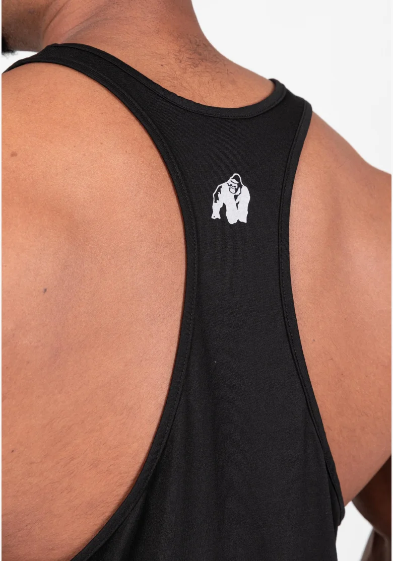 Gorilla Wear pánske tielko Casper Stringer – čierna / červená