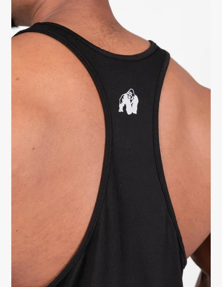Gorilla Wear pánske tielko Casper Stringer – čierna / červená