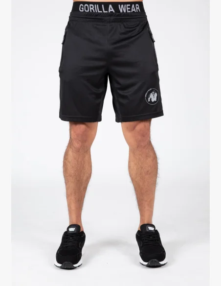 Gorilla Wear pánske šortky Atlanta – čierno/sivé