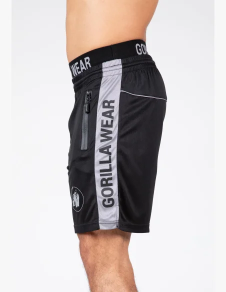Gorilla Wear pánske šortky Atlanta – čierno/sivé
