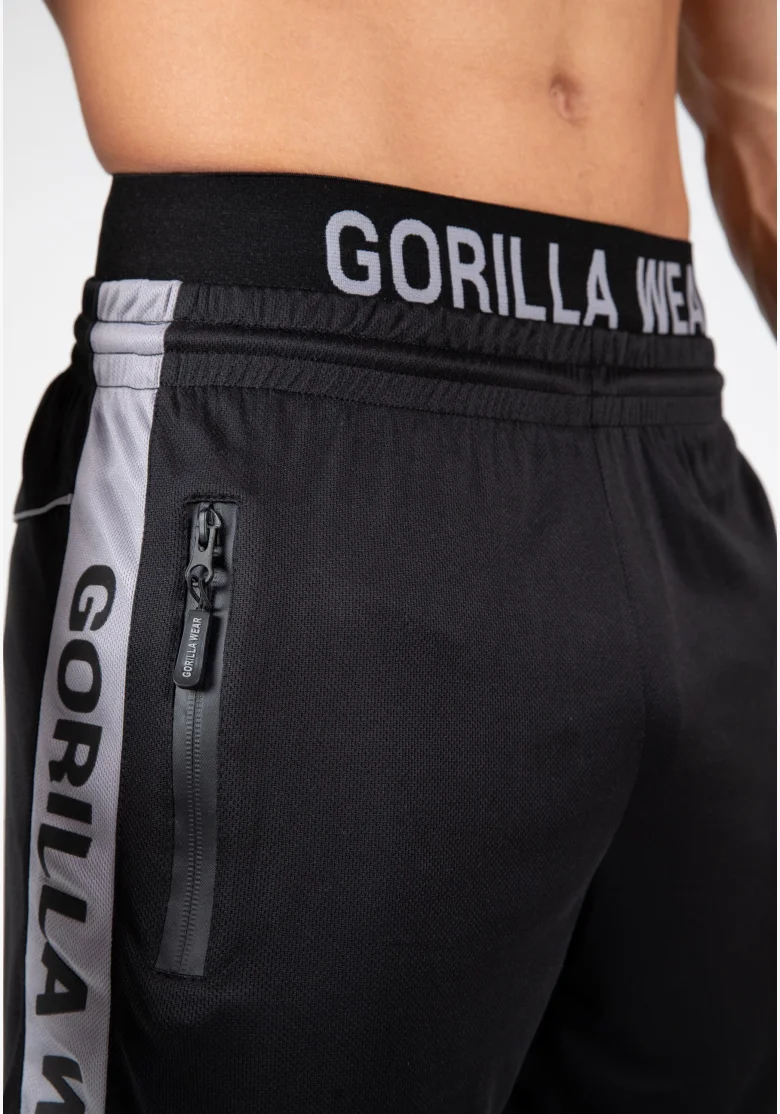 Gorilla Wear pánske šortky Atlanta – čierno/sivé