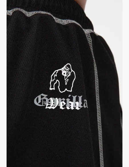 Gorilla Wear pánske šortky Marlow Mesh – čierna / sivá