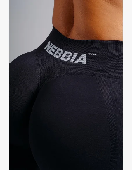 NEBBIA extra push-up legíny s vysokým pásom PRIMAL čierne