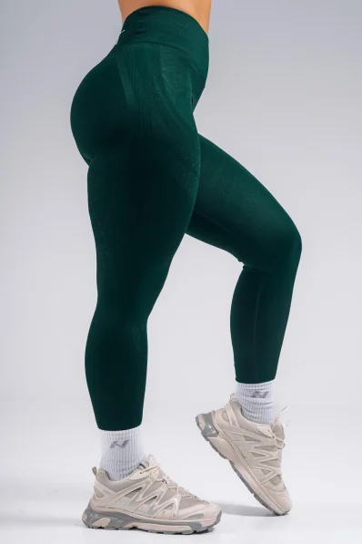 NEBBIA extra push-up legíny s vysokým pásom PRIMAL zelené 2
