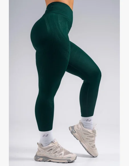 NEBBIA extra push-up legíny s vysokým pásom PRIMAL zelené