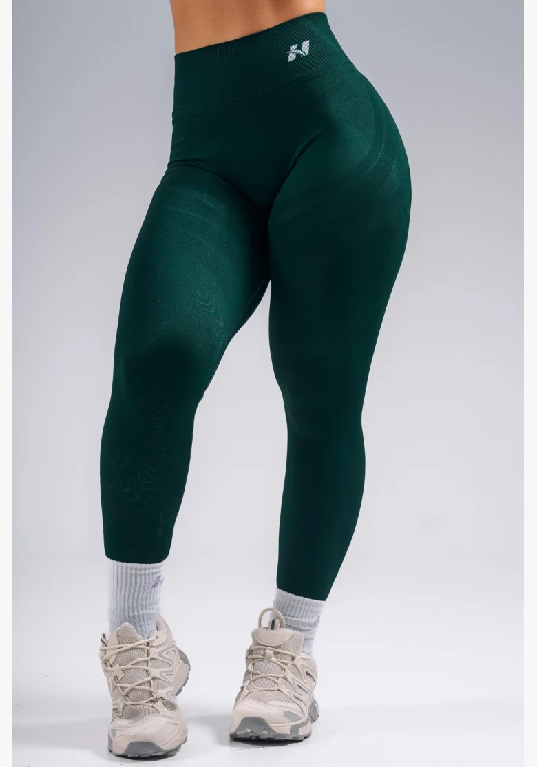 NEBBIA extra push-up legíny s vysokým pásom PRIMAL zelené