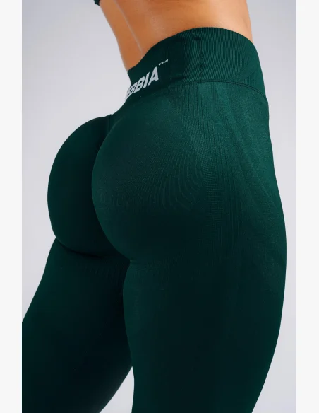 NEBBIA extra push-up legíny s vysokým pásom PRIMAL zelené
