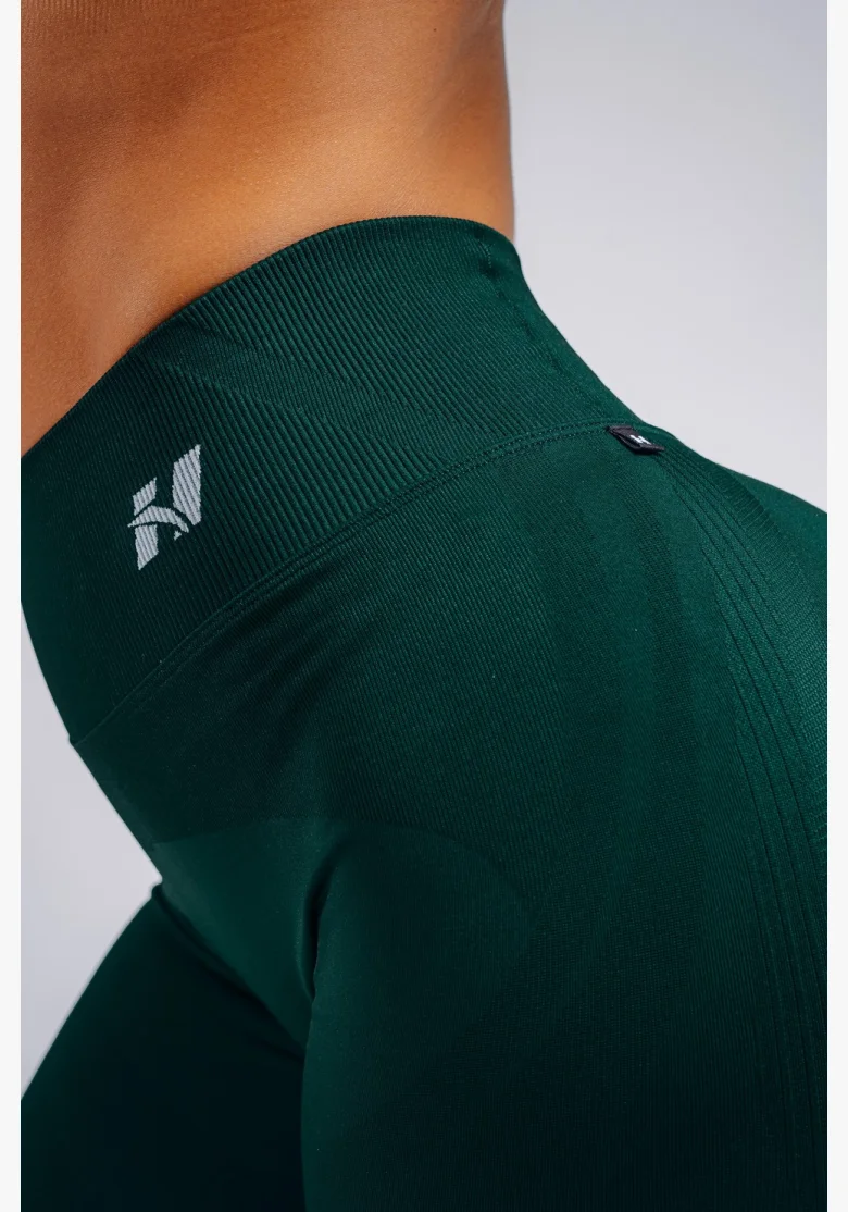 NEBBIA extra push-up legíny s vysokým pásom PRIMAL zelené