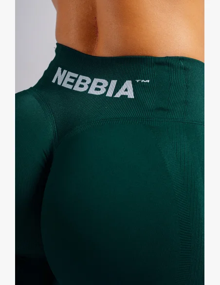 NEBBIA extra push-up legíny s vysokým pásom PRIMAL zelené