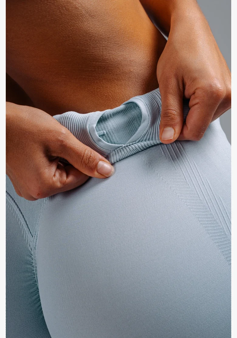 NEBBIA extra push-up legíny s vysokým pásom PRIMAL modré