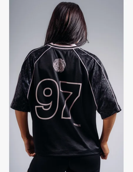 NEBBIA Oversized tričko '97 PRIMAL čierne