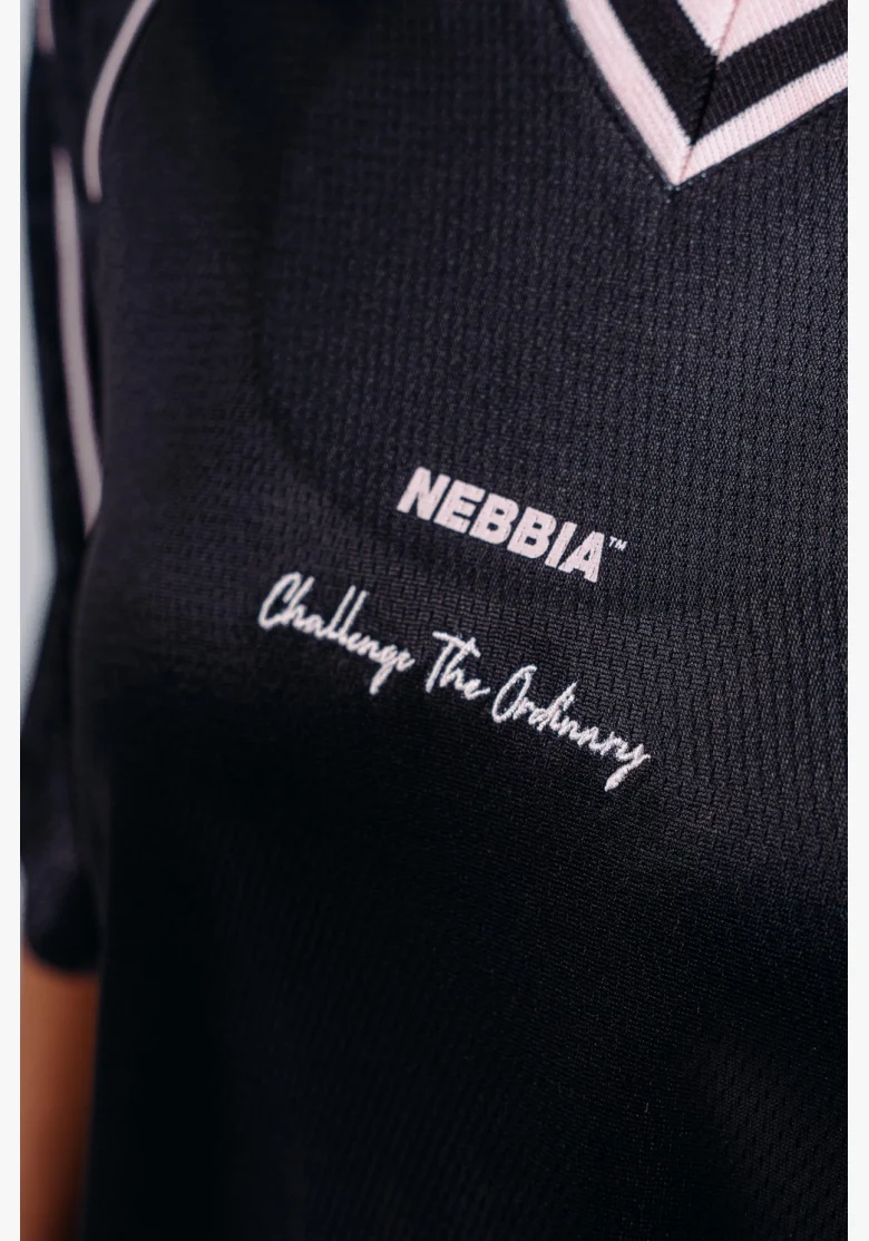 NEBBIA Oversized tričko '97 PRIMAL čierne