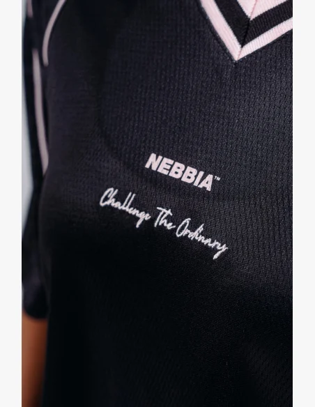 NEBBIA Oversized tričko '97 PRIMAL čierne