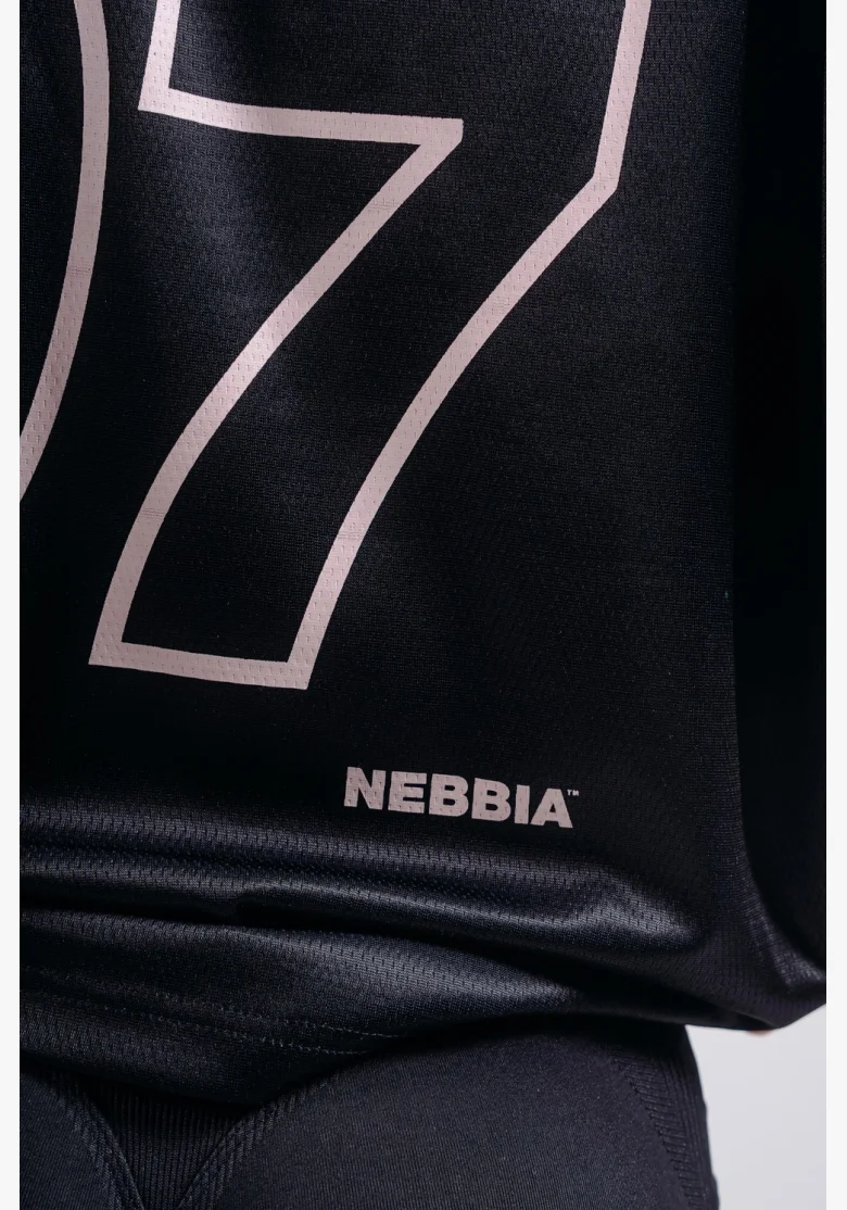 NEBBIA Oversized tričko '97 PRIMAL čierne