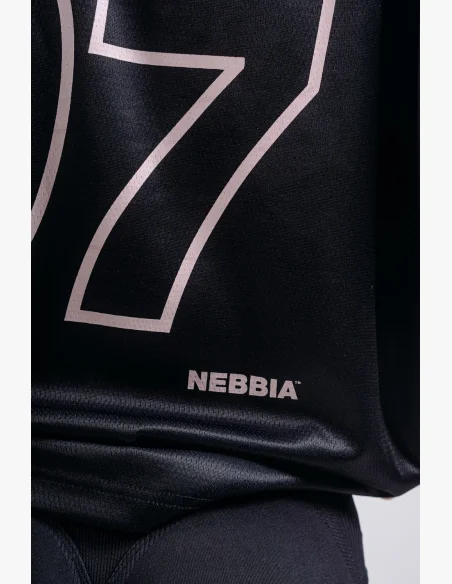 NEBBIA Oversized tričko '97 PRIMAL čierne