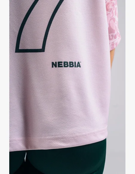 NEBBIA Oversized tričko '97 PRIMAL ružové