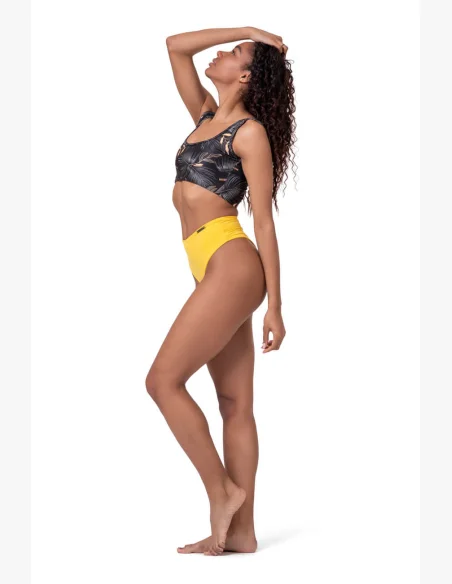 NEBBIA Miami Športový Bikini Bralette (horný diel) čierna