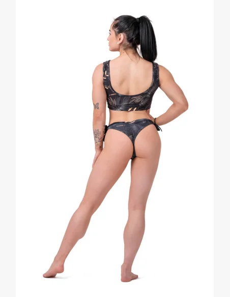 NEBBIA Miami Športový Bikini Bralette (horný diel) čierna