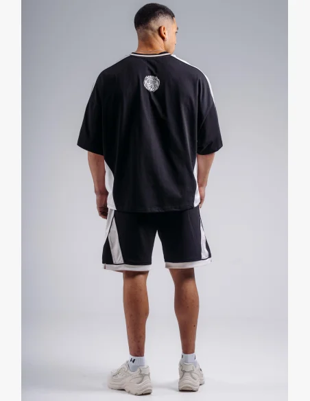 NEBBIA Oversized tričko PRIMAL čierne