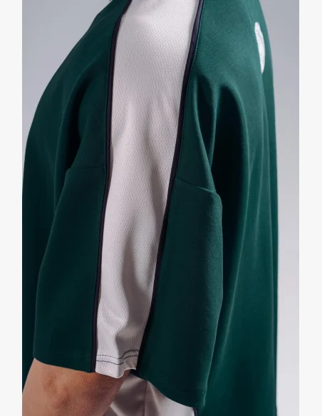 NEBBIA Oversized tričko PRIMAL zelené