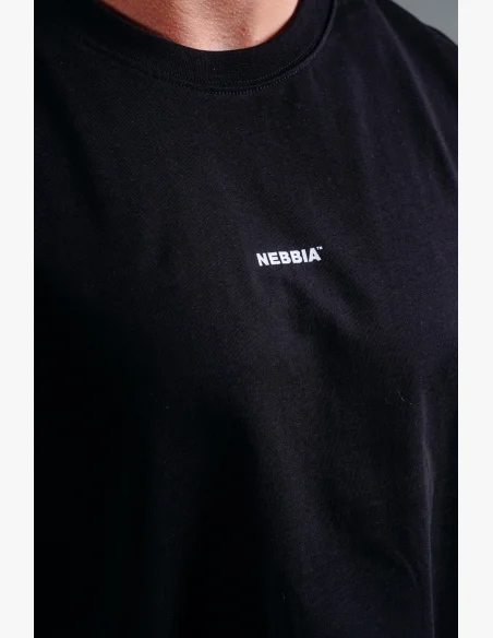 NEBBIA Oversized tielko '97 PRIMAL čierne
