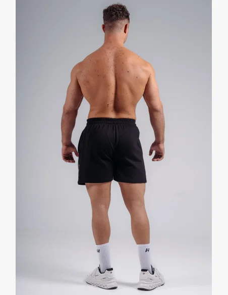 NEBBIA Oversized tréningové šortky PRIMAL čierne