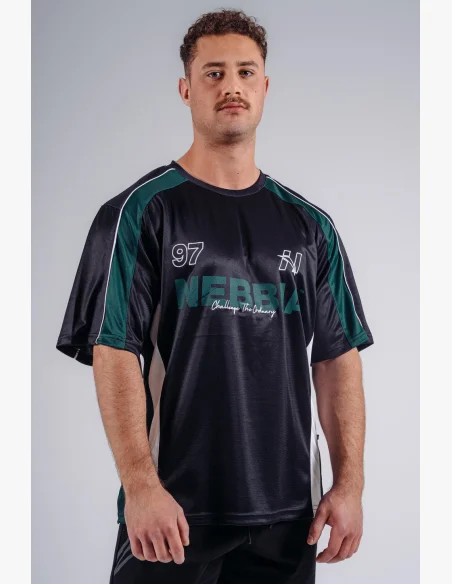 NEBBIA Oversized Jersey tričko '97 PRIMAL čierne