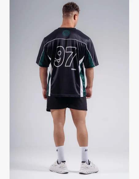 NEBBIA Oversized Jersey tričko '97 PRIMAL čierne