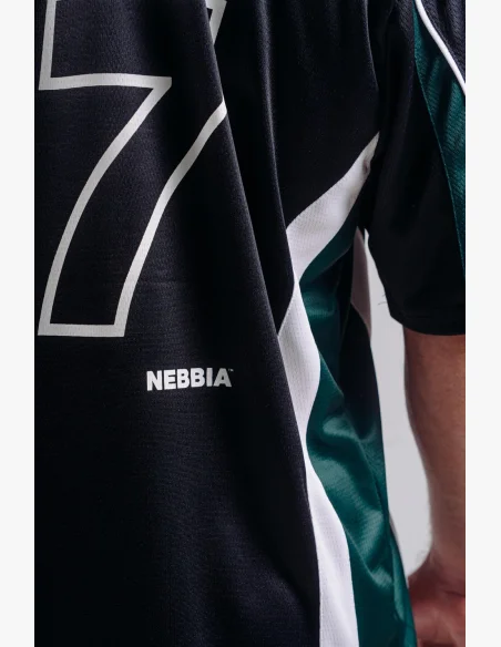 NEBBIA Oversized Jersey tričko '97 PRIMAL čierne