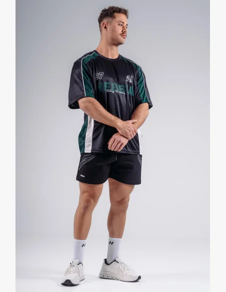 NEBBIA Oversized Jersey tričko '97 PRIMAL čierne