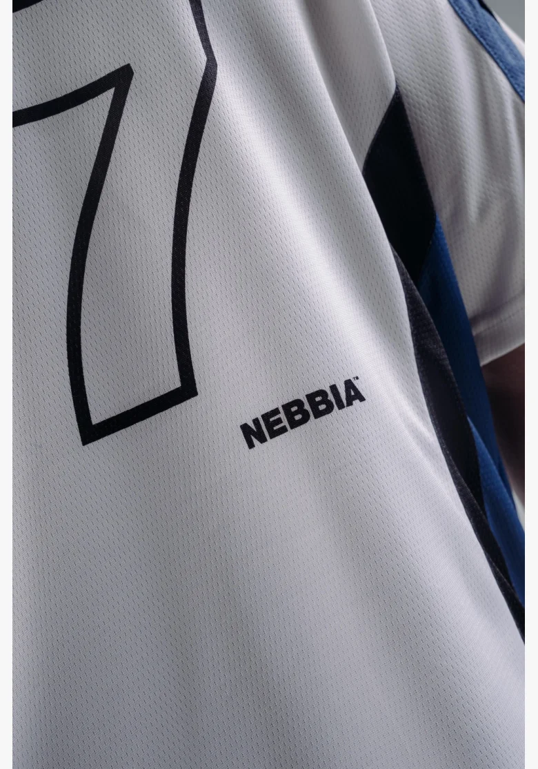 NEBBIA Oversized Jersey tričko '97 PRIMAL biele