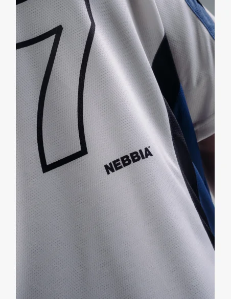 NEBBIA Oversized Jersey tričko '97 PRIMAL biele