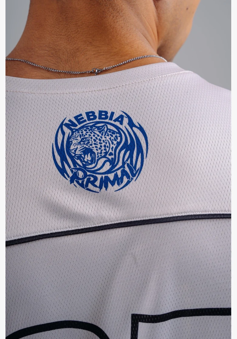 NEBBIA Oversized Jersey tričko '97 PRIMAL biele