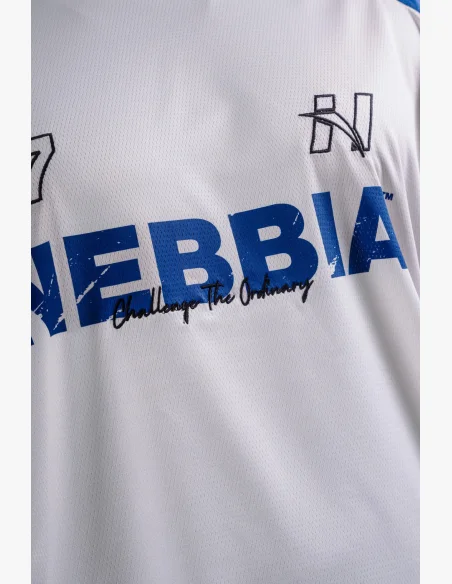 NEBBIA Oversized Jersey tričko '97 PRIMAL biele