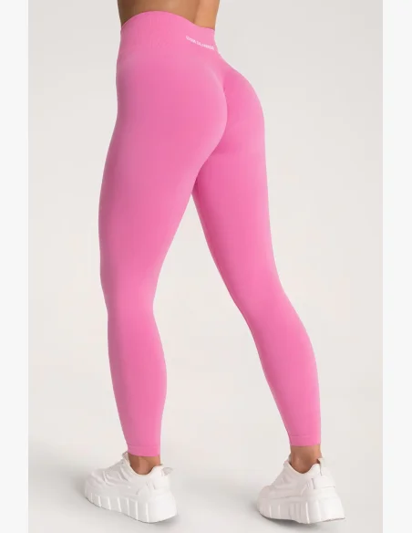 Gym Glamour Legíny Second Skin push up Wild Pink
