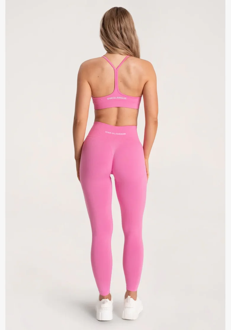 Gym Glamour Legíny Second Skin push up Wild Pink