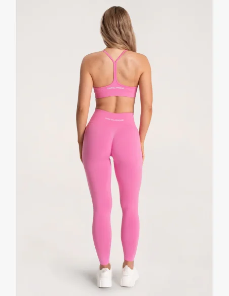 Gym Glamour Legíny Second Skin push up Wild Pink