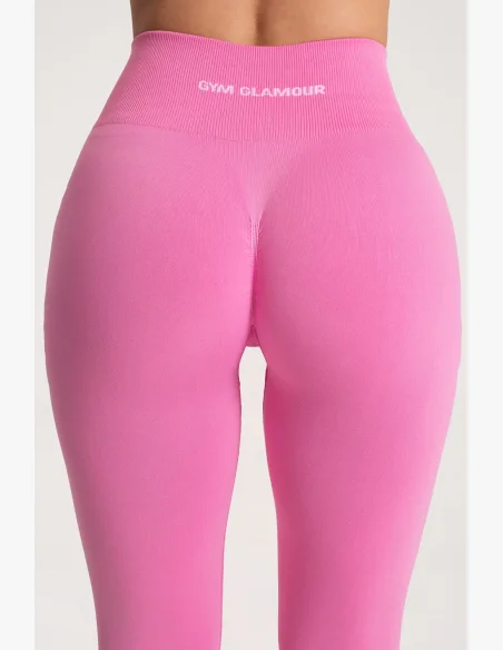 Gym Glamour Legíny Second Skin push up Wild Pink