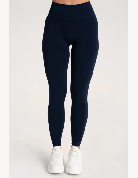 Gym Glamour Legíny Second Skin push up Dark Blue