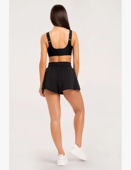 Gym Glamur šortky Court čierne