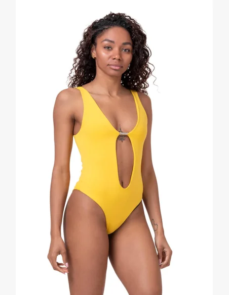NEBBIA One-Colour Monokini žltá