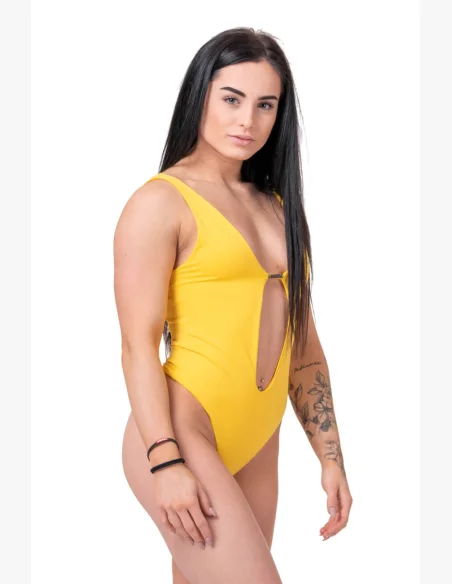 NEBBIA One-Colour Monokini žltá