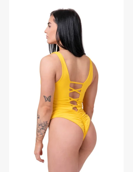 NEBBIA One-Colour Monokini žltá