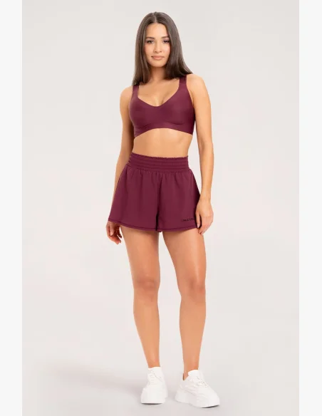 Gym Glamur Šortky Court burgundy