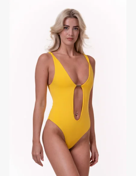 NEBBIA One-Colour Monokini žltá