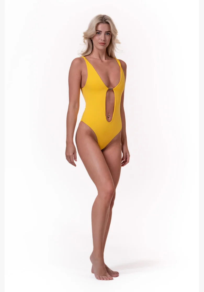 NEBBIA One-Colour Monokini žltá
